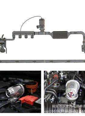 汽车改装电动柴油机SSQV4SQV排放排污阀BO4VV116Q套件银黑色真S空
