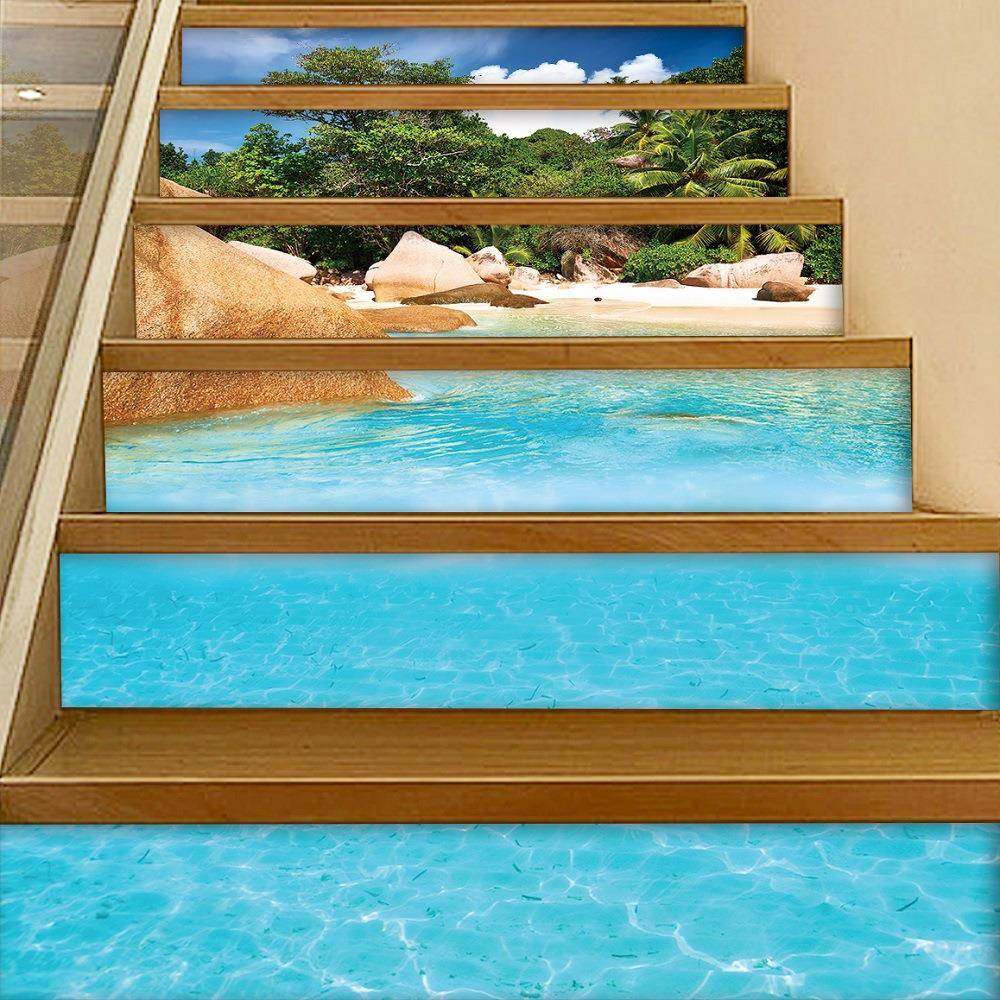 XH-DLT018贴创意家居粘新款楼梯自防水移除可墙贴热销无DLT018痕