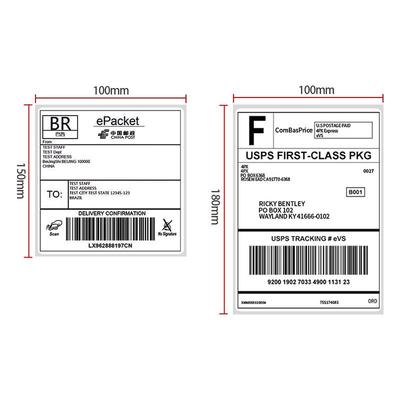 三防热1敏不干胶标签纸条形码空白物1FWM00*1箱80000张防撕流加厚