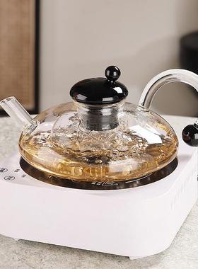 玻璃壶水果午花茶壶热耐热茶泡茶煮茶壶养生送加女友下63033茶茶
