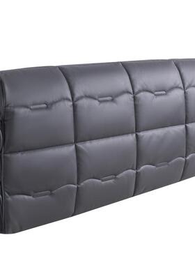 床头套罩2025新款单方DIZ科技简布大全包加厚皮木靠软包保护背套