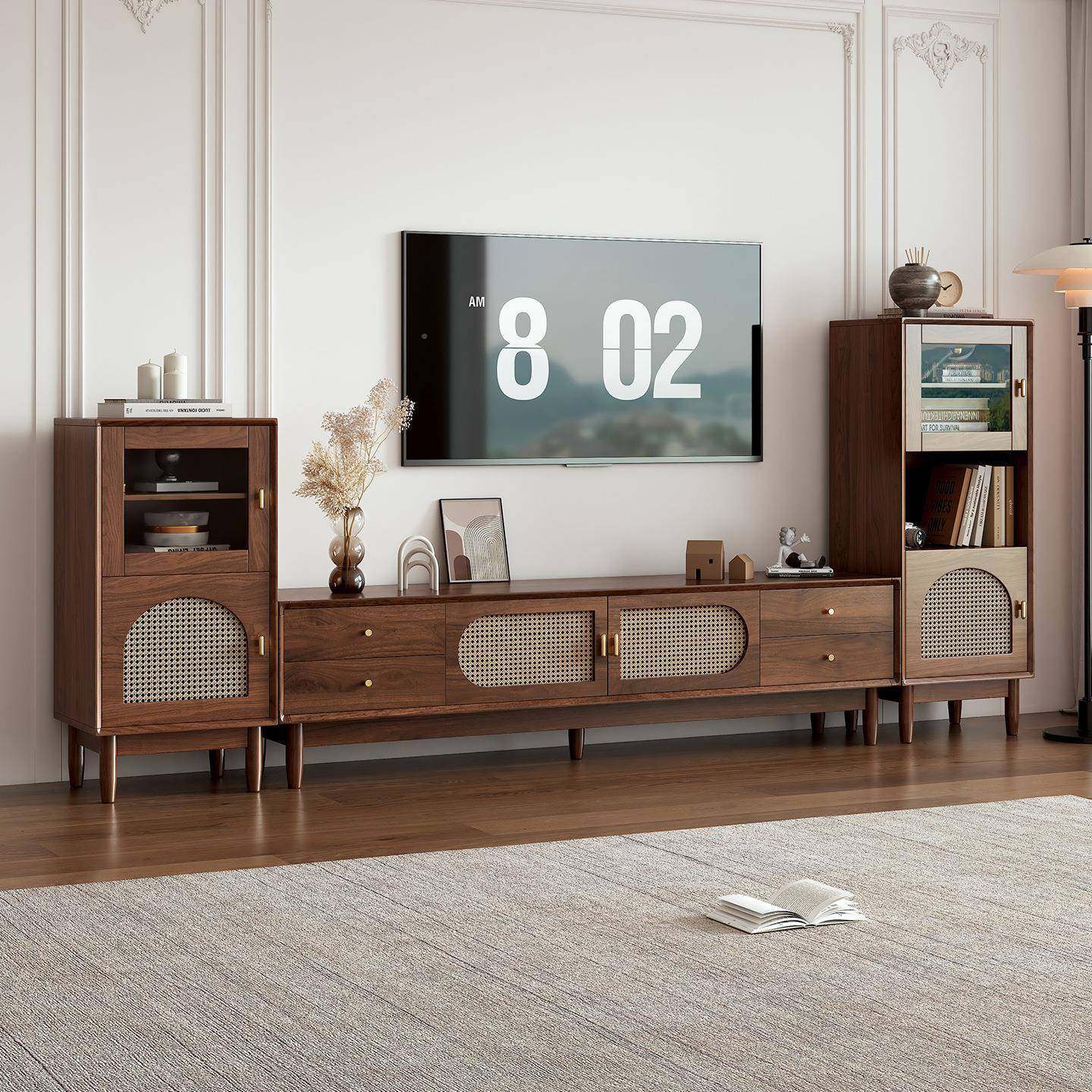 电复FML-DSG视柜茶几合藤编实木框客厅法式储物收古纳柜小组户型,玩具/童车/益智/积木/模型,其它,淘宝优惠券,粉丝福利购,淘宝优惠卷