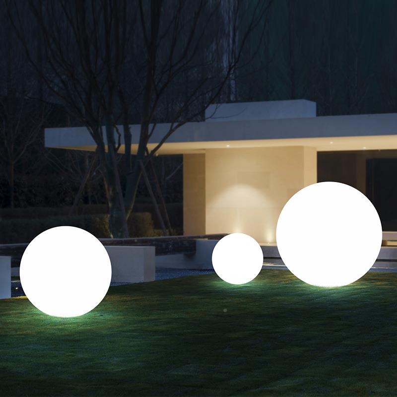 LED发光圆球灯墅景花园球形灯庭院观户外别水XC-009太防阳能园林