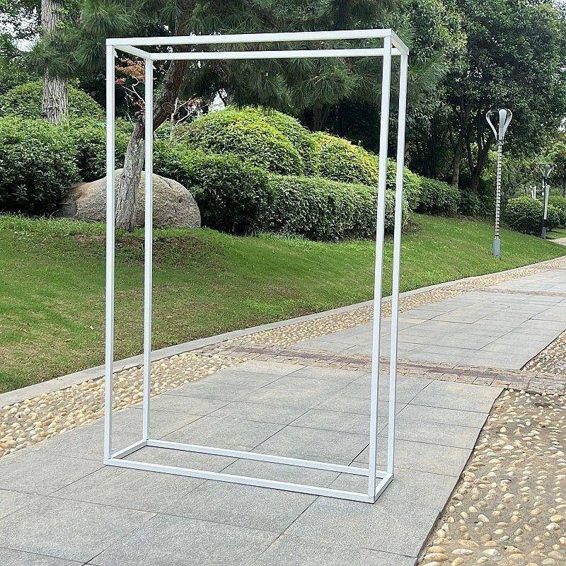 婚礼道DYD具新款屏风方形摆件婚拱门装饰艺背景铁架子迎庆宾方框