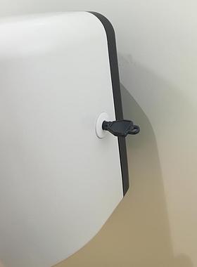 白色塑料中大卷擦手纸盒卷纸FIS酒巾盒纸巾架店纸客房抽中抽纸巾