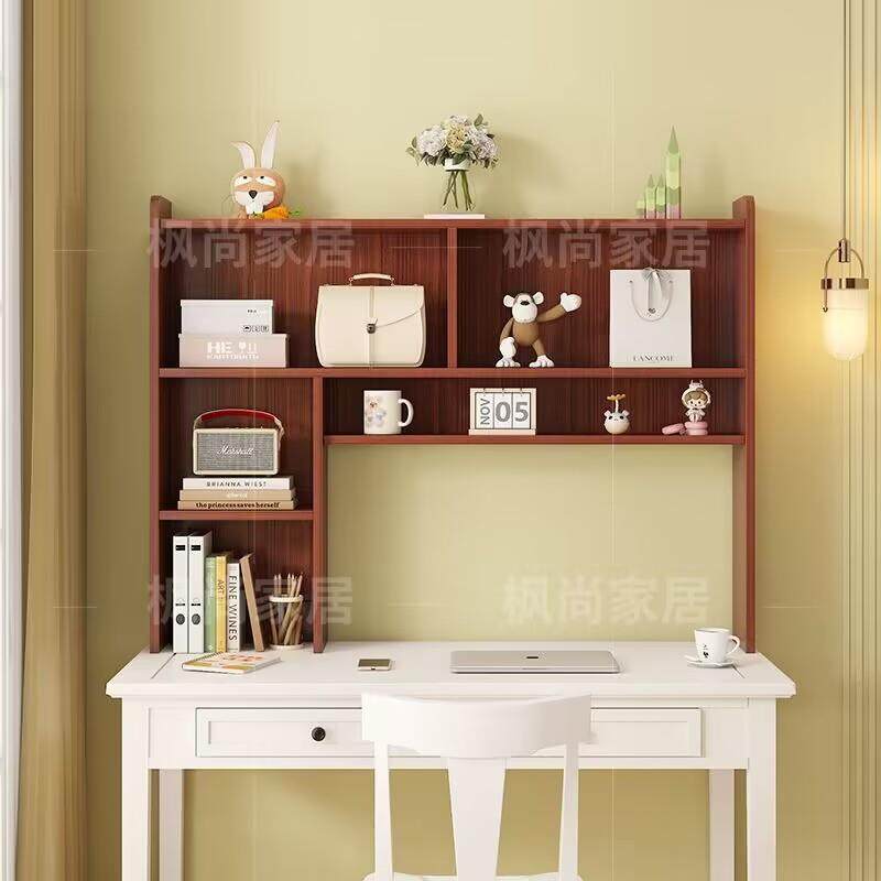 简约多上功书架简易桌脑架能宿舍桌电面小书架储物架WWW13文件架