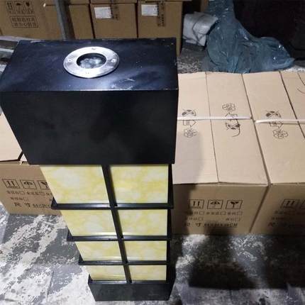 中式仿壁灯7石室外壁灯防水防锈6500k上下庭照3w云酒店装饰院外墙