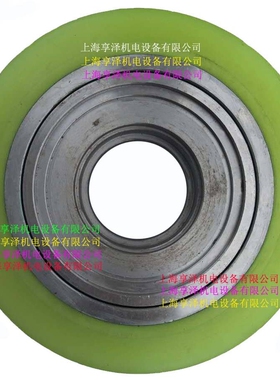 DOOSAN斗山电动堆高车BR18S前轮负载轮 大宇BR20S载重轮聚氨配轮