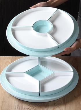 餐10739具子盘酒店店配菜烧腊卤小龙虾拼盘商用盘菜凉菜分格饭菜盘