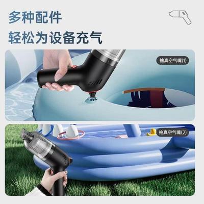 款吹吸一体车合用手持新743无线吸尘力器四一大吸小型车载吸尘器