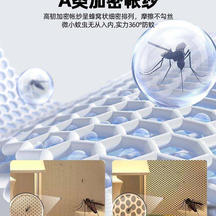 摔蚊防帐新型折帘叠蚊帐学生宿床舍遮光帘一体式床幔上下80426647