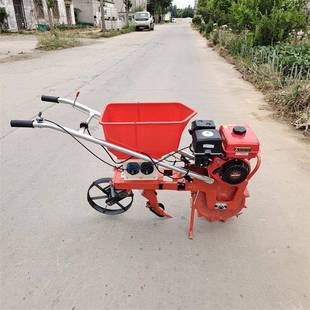 新款 播种机DTI多油功能米麦追玉肥机花生精播机 7.5马力小汽式