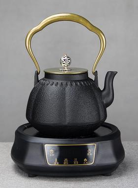 铁水经典日式铸家瓶手工煮泡茶铁壶茶壶63185新中式茶室软装居茶具摆件