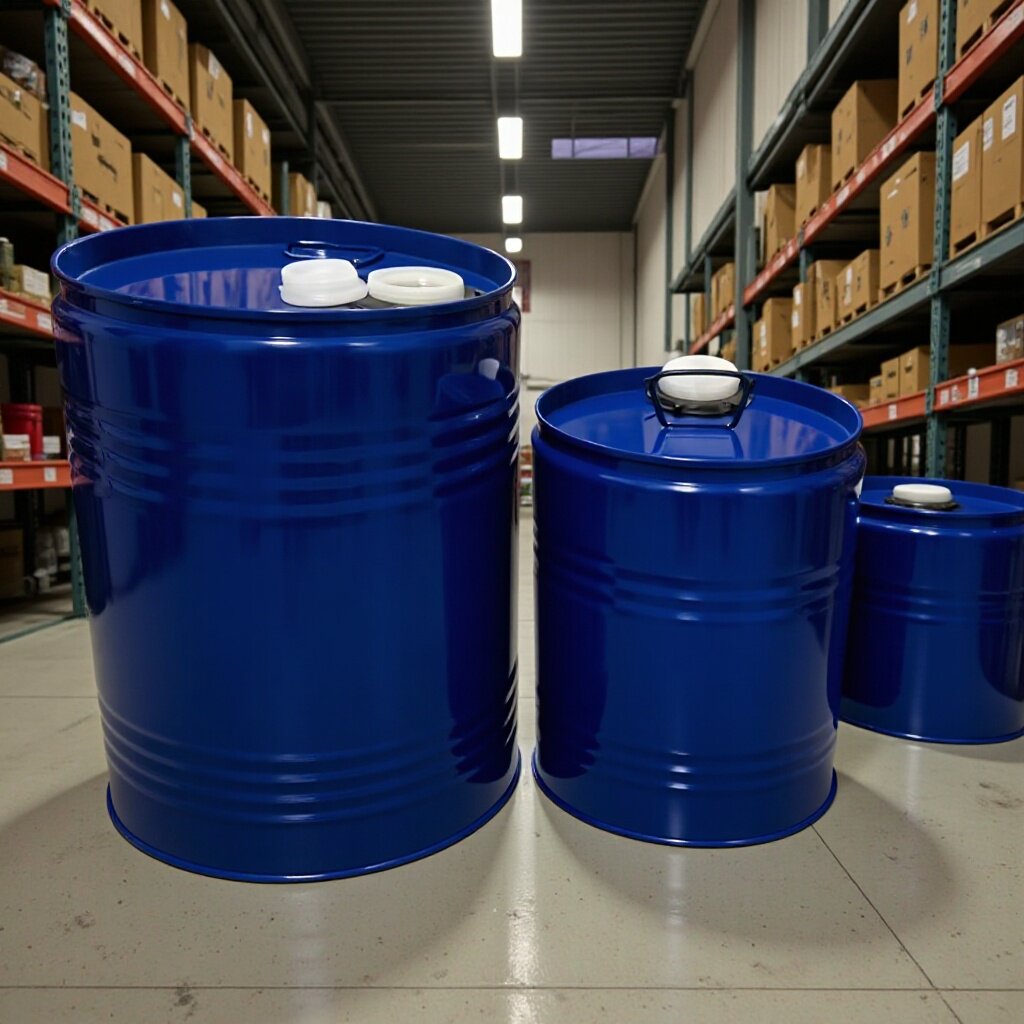 厂家直销50L钢塑复合桶圆桶化工桶铁桶防漏储物汽油桶防漏设计