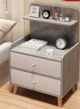 床头KVC柜简约现代用卧室型床边小柜出租房简易储物柜床头家置用