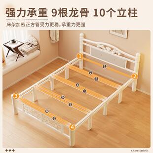 折叠床单人家用米2易简成xlkd*01人出租1米5双1人便房携硬铁架床