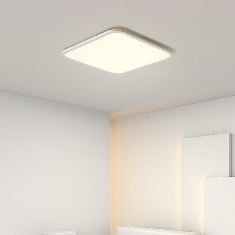 2025年客厅现代简约大大灯灯大厅7007主灯极白色气1cm简长方形吸