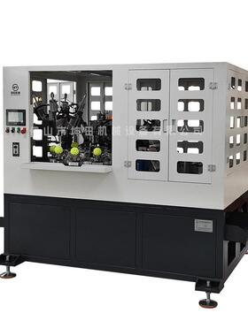 现货匹克球转盘钻孔机40孔pickleballs74mm滚塑注塑多轴钻孔机器