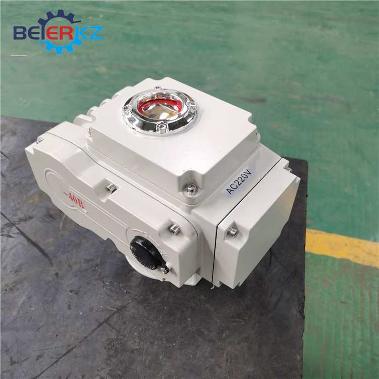 贝尔BR-20精小型电动执行器无源控制开关型带支架轴套