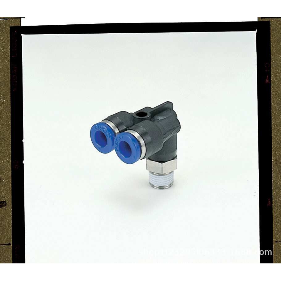 PISCO耐腐蚀不锈钢管L型弯头SPL6-M5 SPL-M6 SPL6-01 SPL6-02/-03