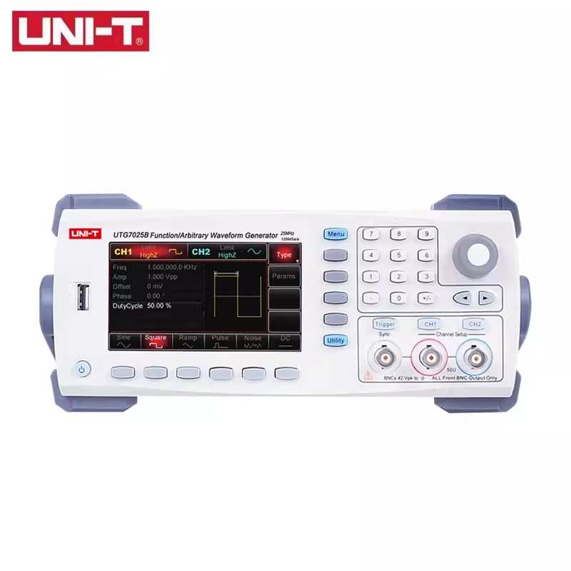 优利德UTG7025B两通道函数任意波形发生器频率计发生信号电子