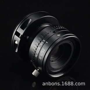 安邦盛镜头海康线扫工业镜头LS35mmF5镜头4k7um机器视觉工业镜头