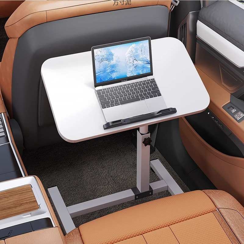 家用折叠电脑桌餐桌副驾驶后座车载桌升降旋转板学习写字桌置物架