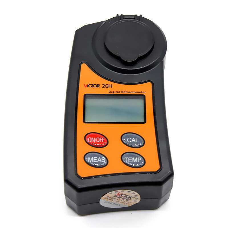 Victor/胜利VC 2GH数显折光仪高精度数显糖度计小巧美观LCD大屏