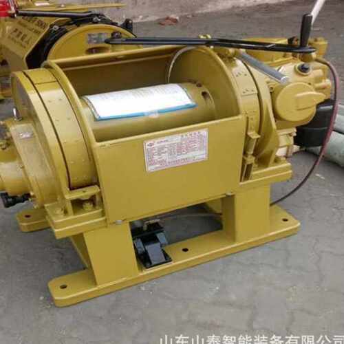 2T矿用气动绞车应用范围广5T船用绞车 JQH10*24双制动风动绞车