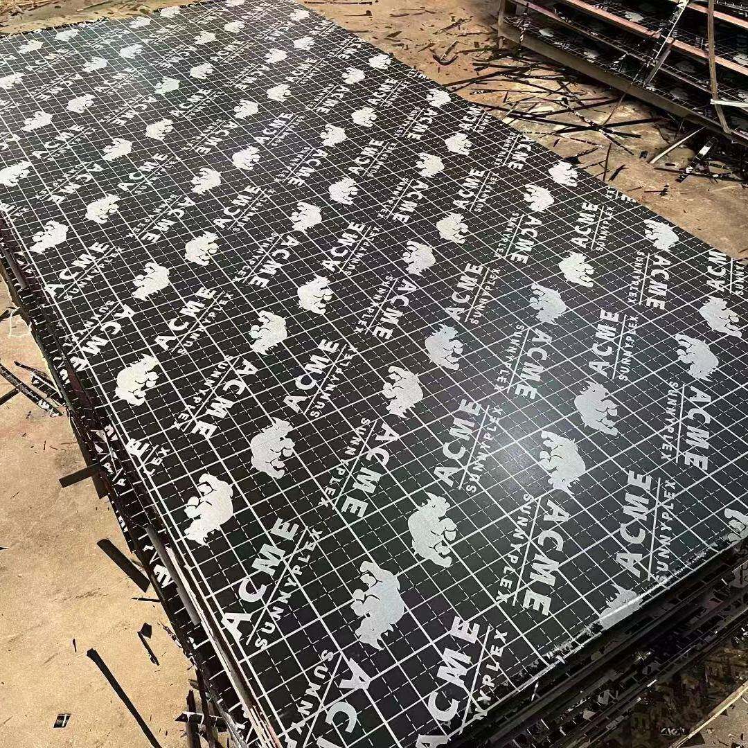 高品质耐磨木板材防刮建筑胶合板工地用防水多层板覆膜板防腐木