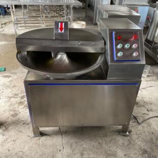 肉泥鱼糜乳化斩拌设备果蔬切碎斩拌机全自动多功能食品斩拌机