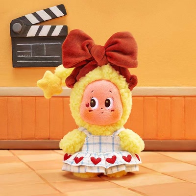 POP MART/泡泡玛特星星人怦然星动系列-毛绒挂件盲盒5.0