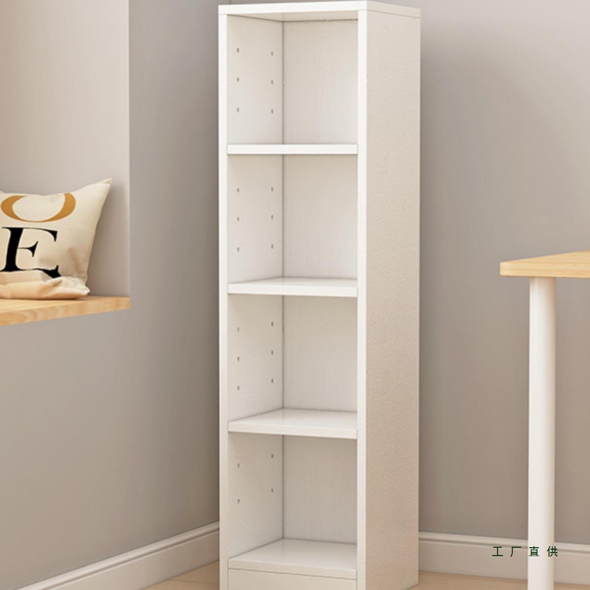 15/20/25cm透明夹缝收纳柜家用带门厨房缝隙超窄储物柜书架边柜子