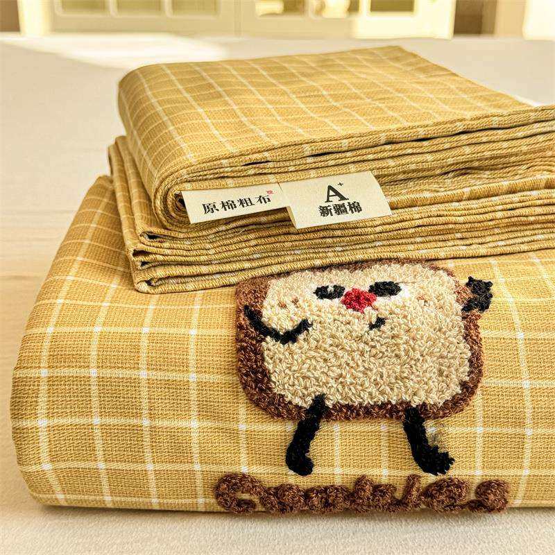 2025新款毛巾绣全棉老粗布床单单件纯棉加厚凉感可爱被单三件套夏,鲜花速递/花卉仿真/绿植园艺,割草机/草坪机,淘宝优惠券,粉丝福利购,淘宝优惠卷
