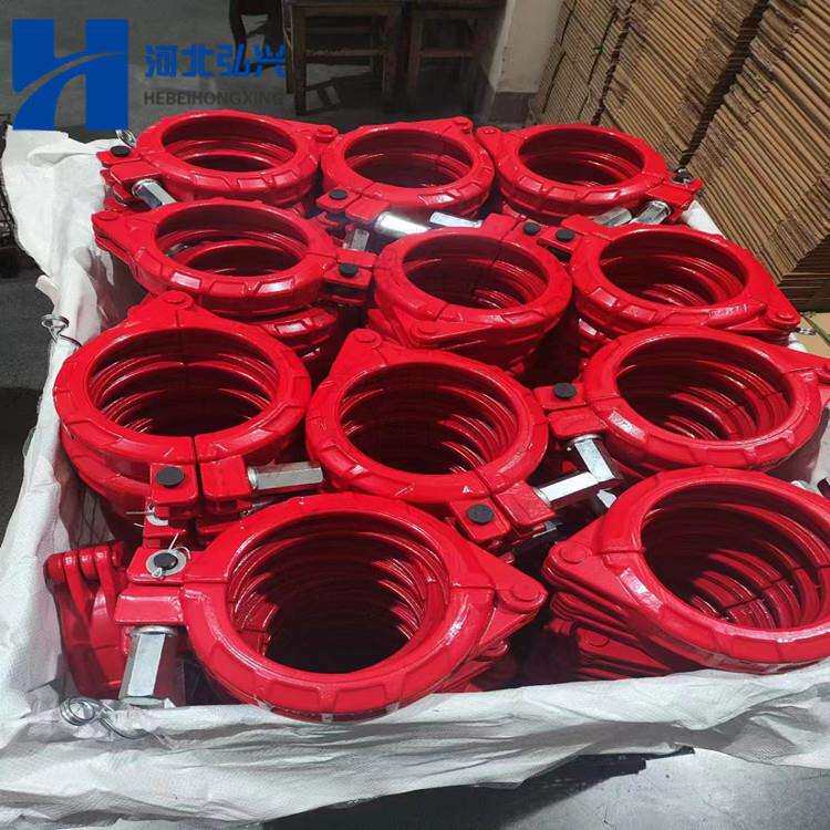 泵管精铸大螺母DN80DN100DN125管卡三.一中.联泵车管道管卡