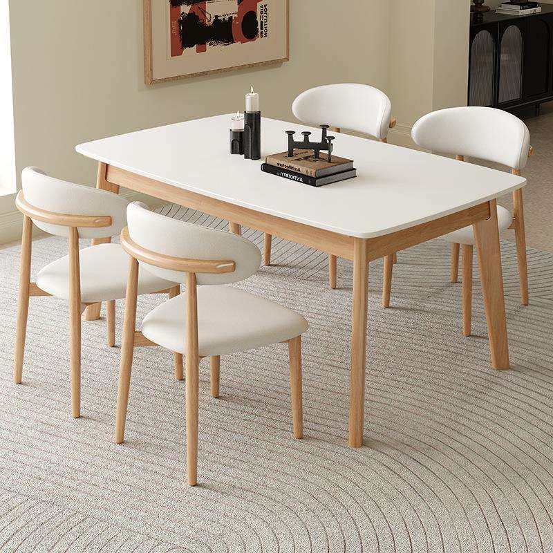 中古风餐桌家用餐厅岩板桌面实木餐桌椅配套长方形桌子圆弧边羊角,鲜花速递/花卉仿真/绿植园艺,割草机/草坪机,淘宝优惠券,粉丝福利购,淘宝优惠卷