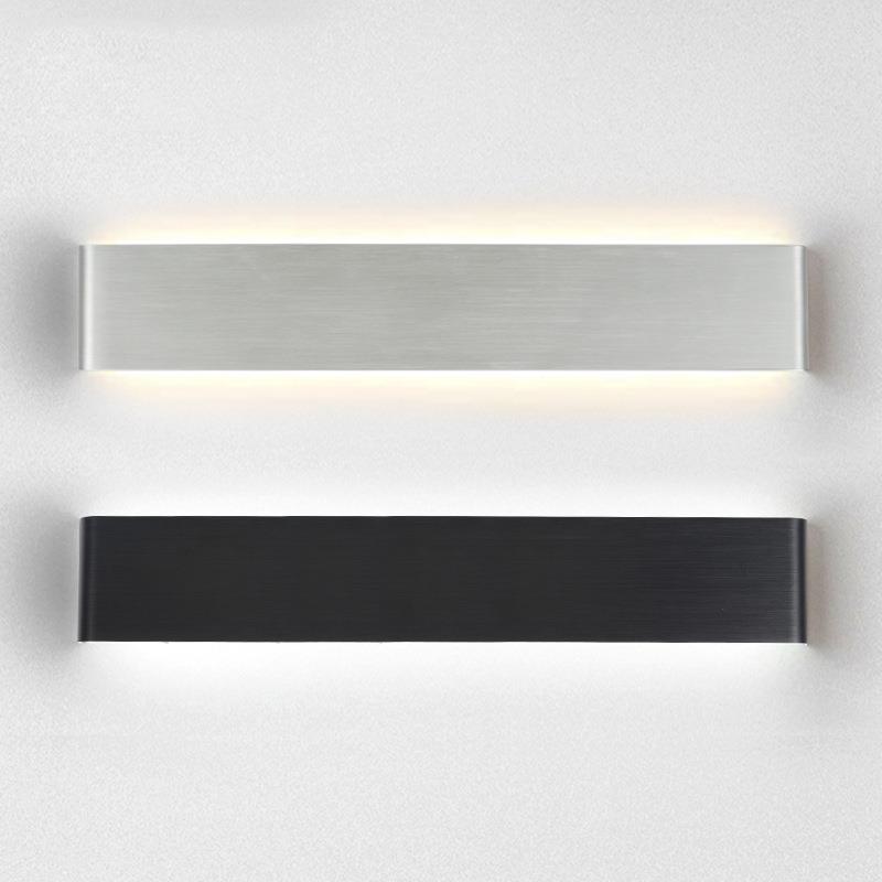 简约LED卧室床头镜前走廊过道玄关壁灯 长方形客厅墙壁卫生间浴室