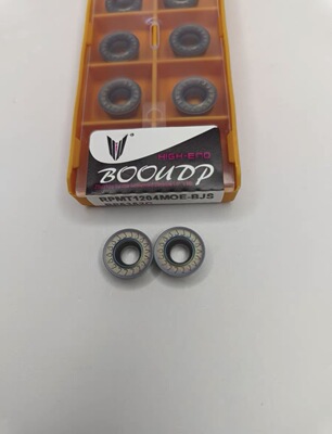 株洲博欧BOOUDP数控刀片 RPMT1204MOE-BJS BP5352C 彩色涂层