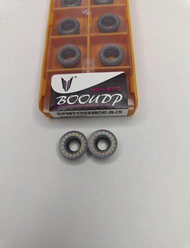 株洲博欧BOOUDP数控刀片 RPMT1204MOE-BJS BP5352C 彩色涂层