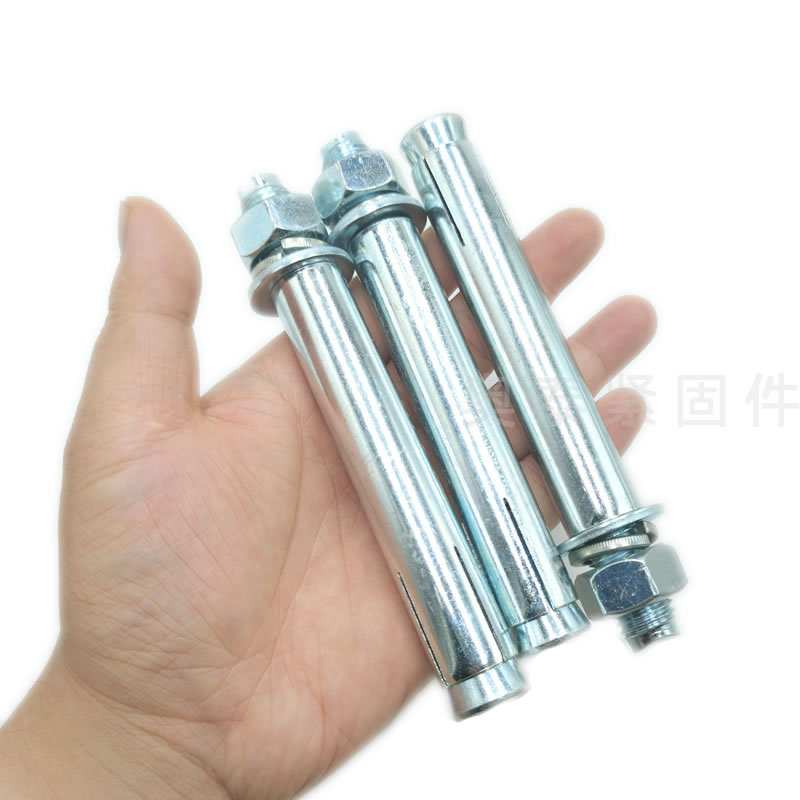 金属膨胀螺栓 镀锌膨胀螺丝 拉爆大头非标市场标外膨胀栓 M6M8M10