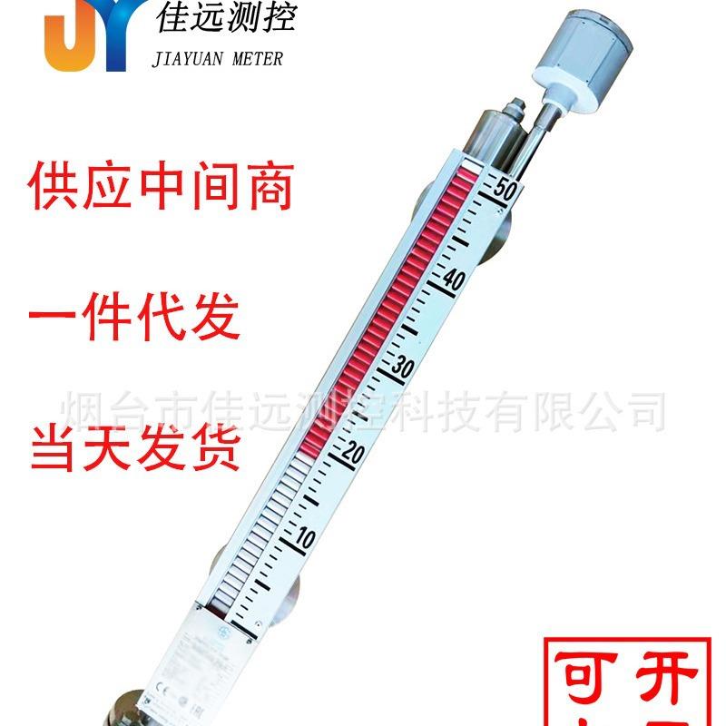 304316不锈钢磁耦合液位计带远传磁性开关磁翻板水位计防腐蚀