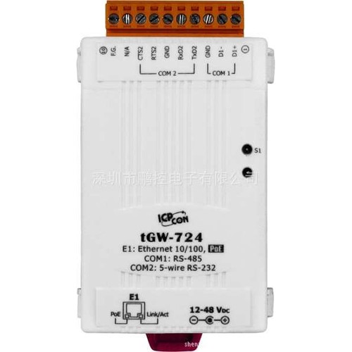 泓格 tGW-724 Modbus/TCP 转 ModbusRTU/ASCII网关tGW-724i