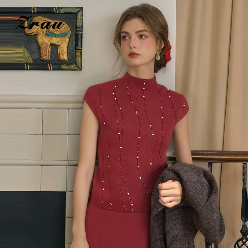 ZRAU【商场同款】冬季新款时尚洋气精致毛衫显瘦百搭气质针织套衫,女装/女士精品,毛针织衫,淘宝优惠券,粉丝福利购,淘宝优惠卷