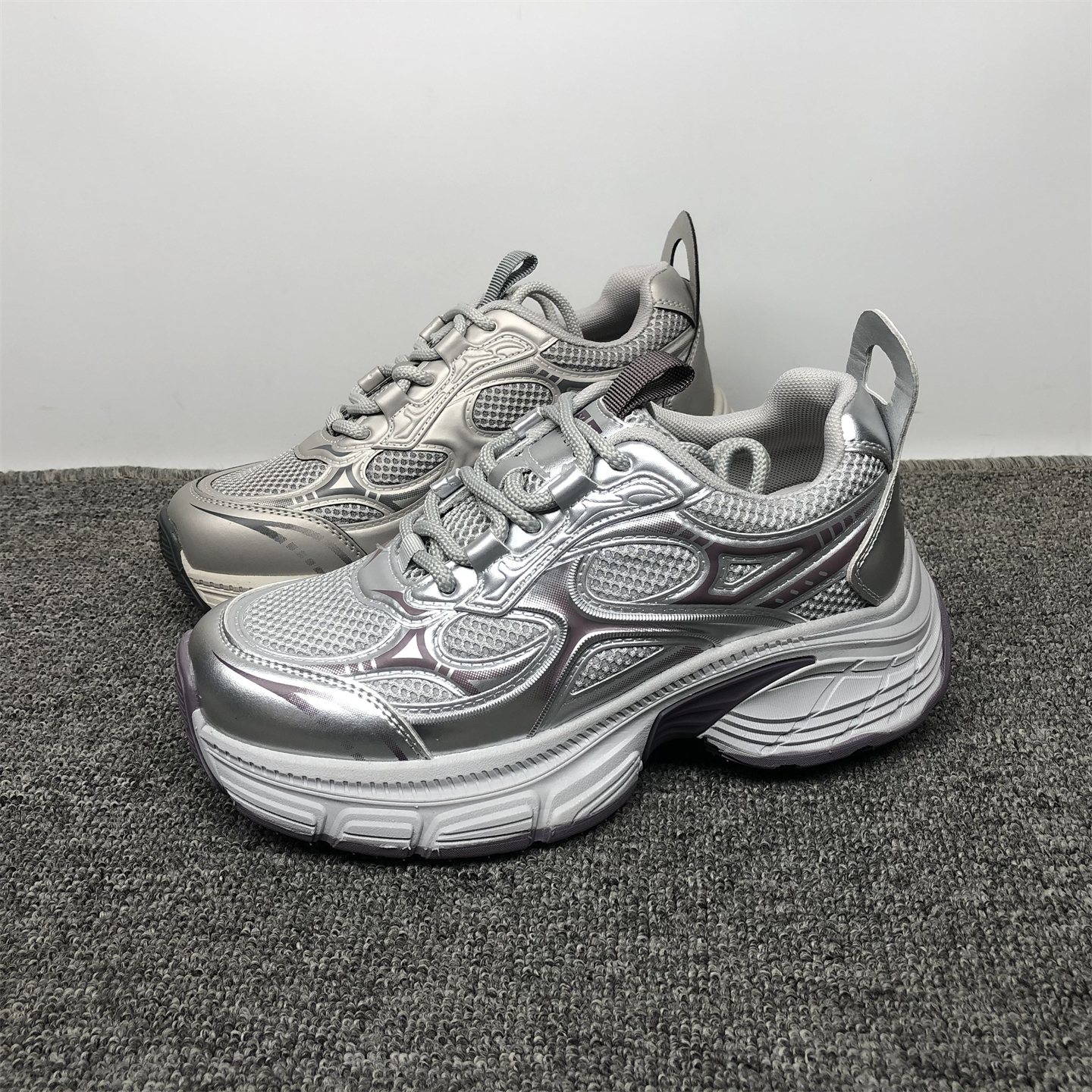 品牌撤柜真皮老爹鞋女2025新款