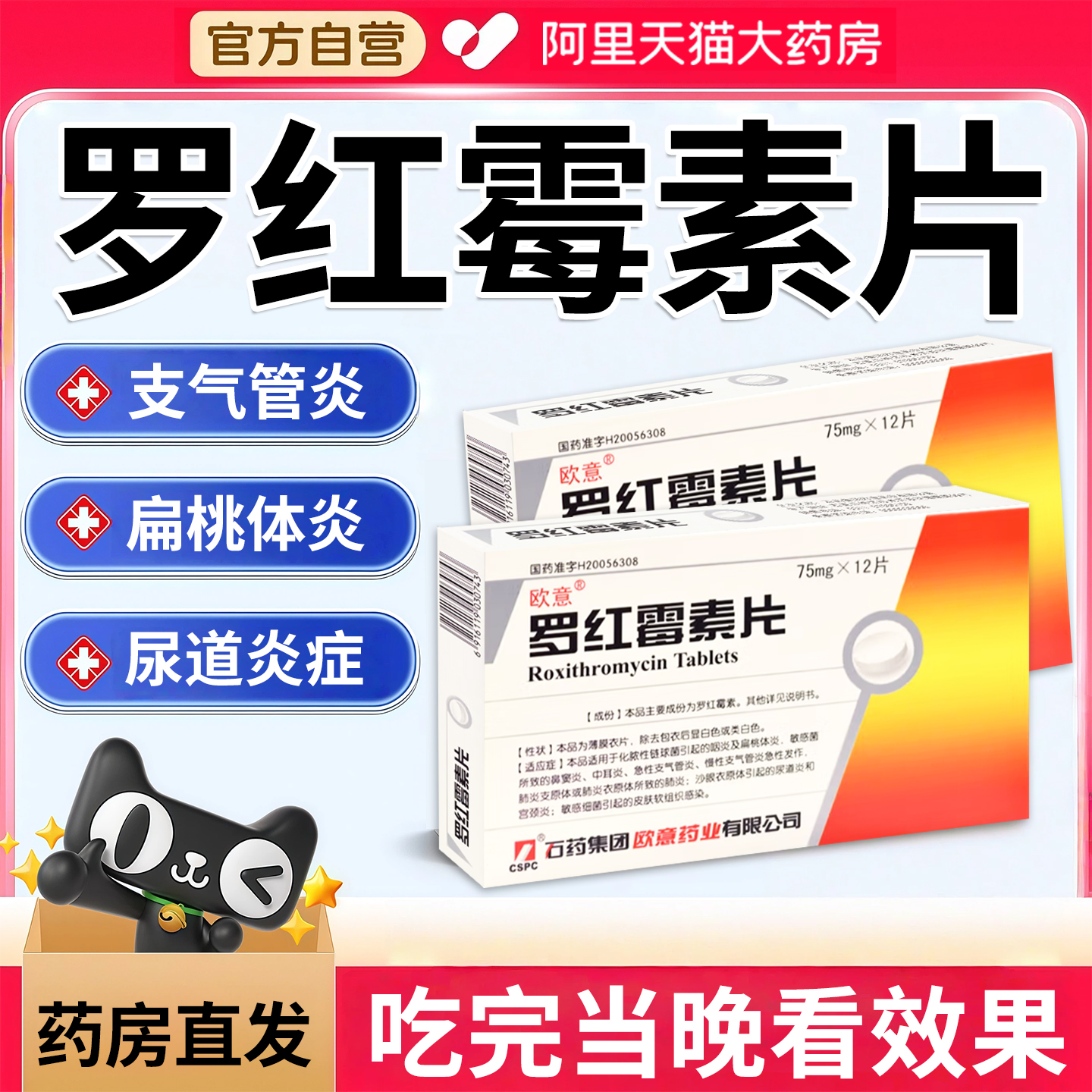 【三甲】抗菌消炎片12片/盒