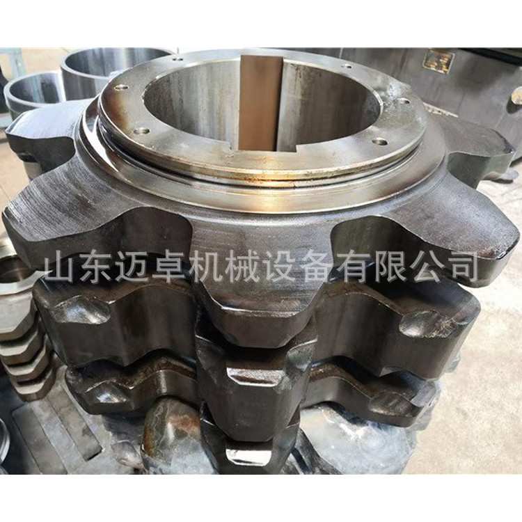 矿用传动链条链轮不锈钢链轮 双排链轮传动件机械链轮 双排链轮
