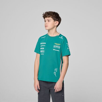 F1车队儿童款短袖赛车服多色
