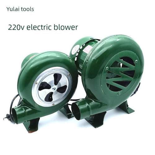 柴灶专用风机V大功率家用小灶调速器烧烤油灶助燃吹风机