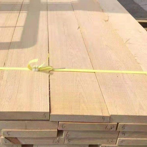 美国花旗松红松板材实木樟子松楼梯踏步板原木方木材木料木条