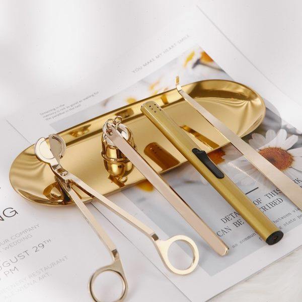 香薰蜡烛灭烛工具托盘灯芯烛芯剪灭烛器灭烛罩灭烛勾专用点火器,家居饰品,灭烛剪,淘宝优惠券,粉丝福利购,淘宝优惠卷